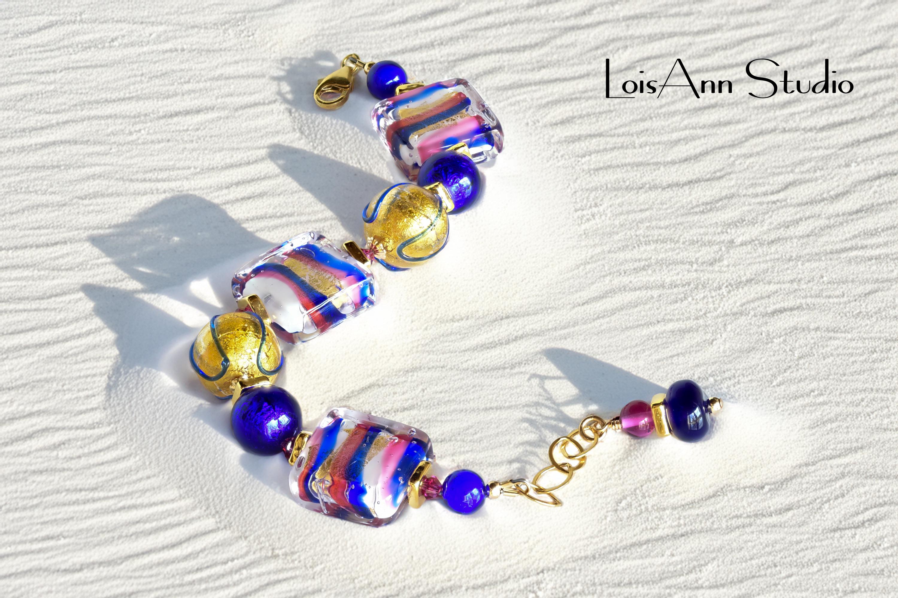 ARTISAN GLASS BEADED JEWELRY