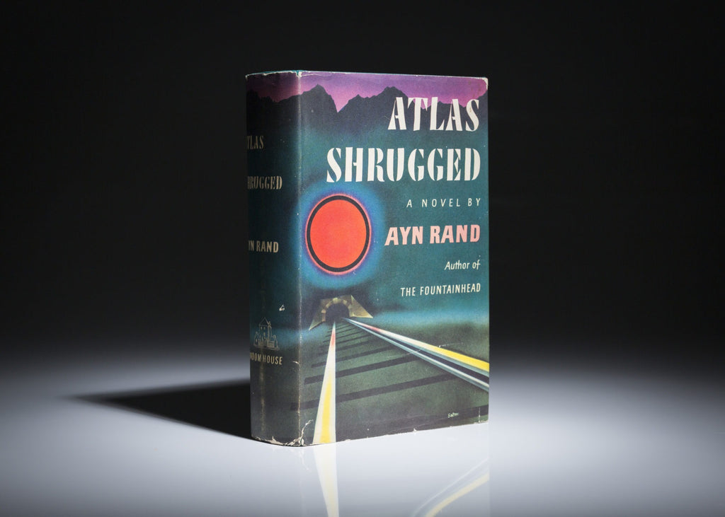 Atlas Shrugged by Ayn Rand (1957) DeluxeHardcover with Dust Jacket Free Shipping