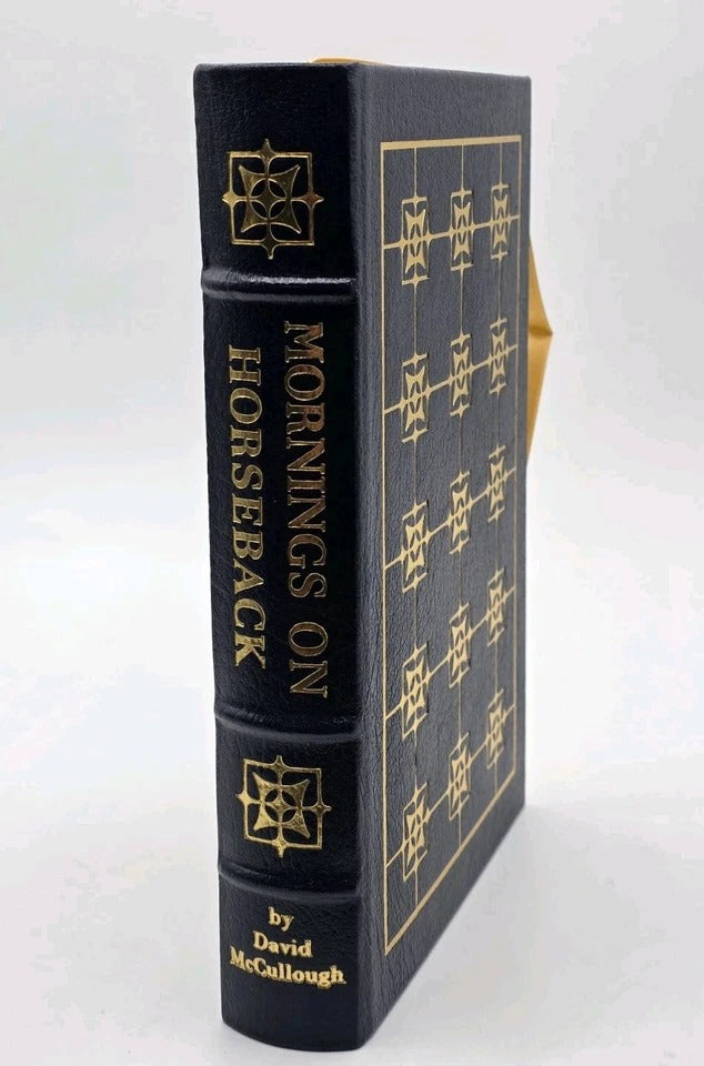 Mornings On Horseback - Easton Press - Leather Bound - 1981 - FREE SHIPPING