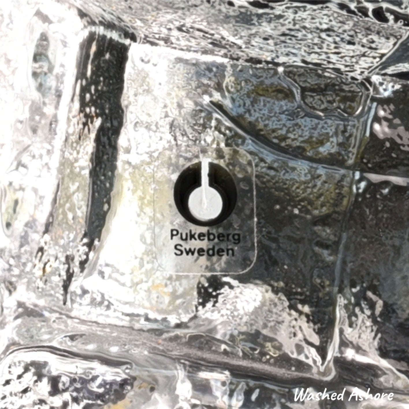 1960s Vintage Pukeberg Sweden Blown Glass Viking Figurine